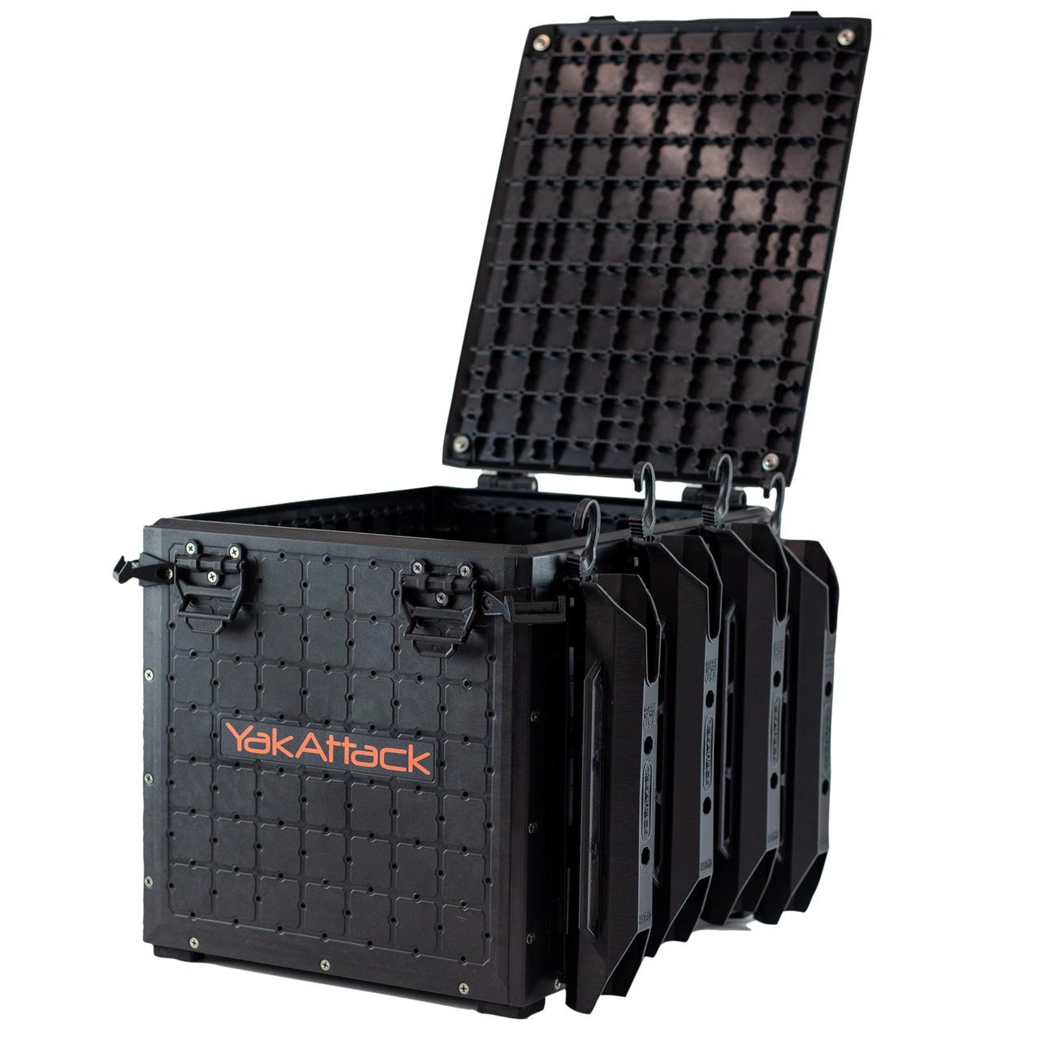 best tackle boxes for a blackpak YakAttack BlackPak Pro Kayak Fishing Crate