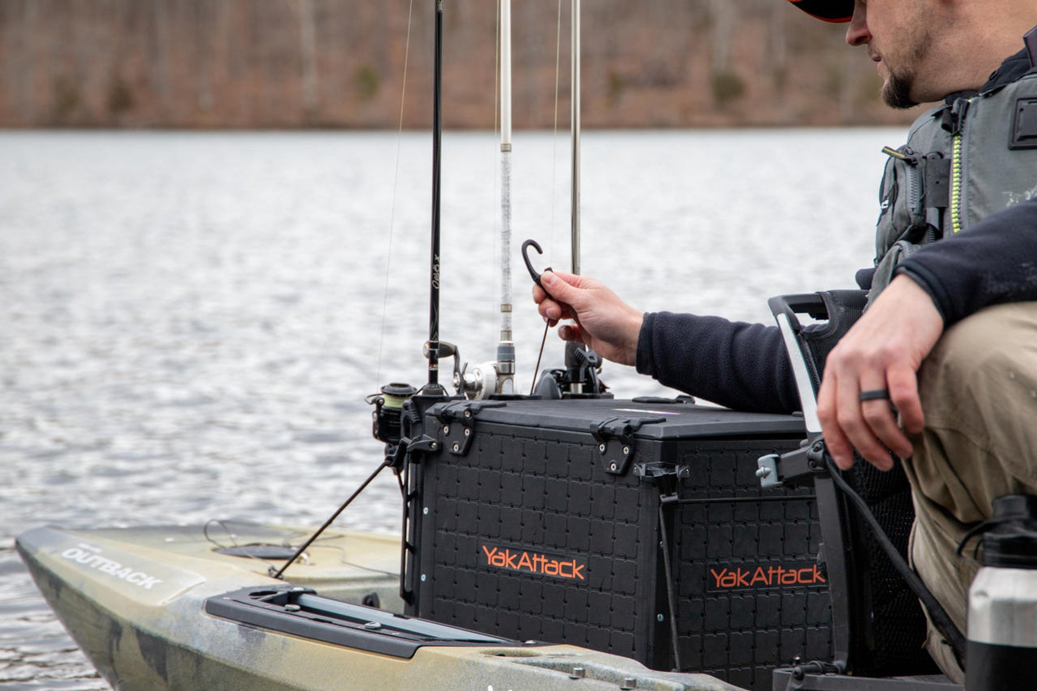 best fishing kayak box YakAttack BlackPak Pro Kayak Fishing Crate